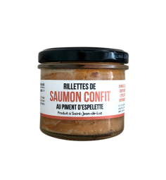 Rillettes de saumon confit...