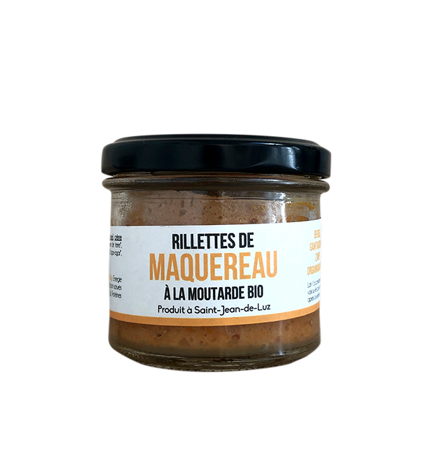 Rillettes de maquereau à la moutarde 90g