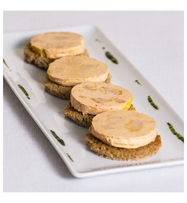 Bloc de foie gras de canard 30% morceaux - Prohadis