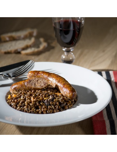 Saucisses de Porc Confites