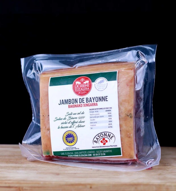 1/4 Jambon de Bayonne IGP - 850g